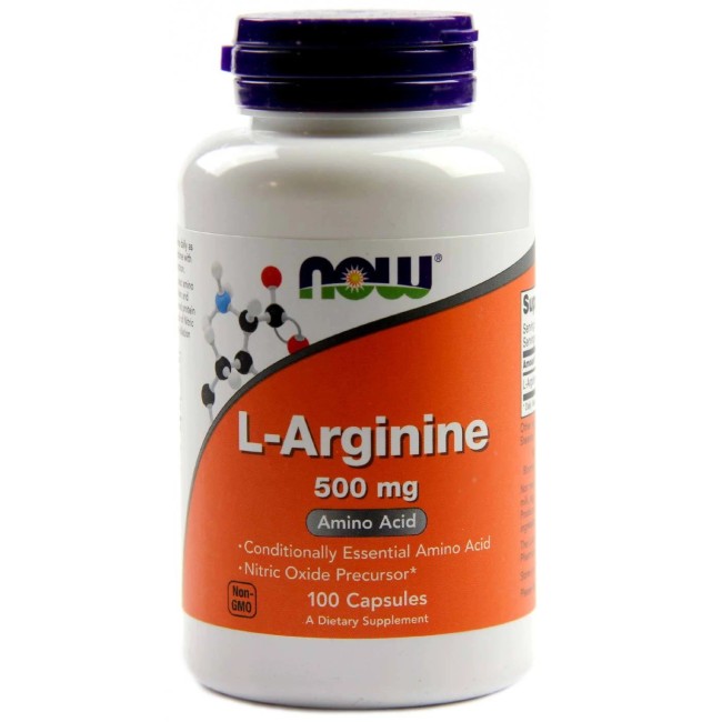 Now L-Arginine 500mg - 100caps