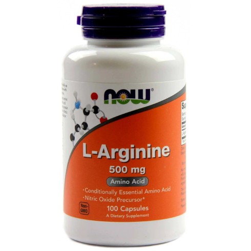 Now L-Arginine 500mg - 100caps