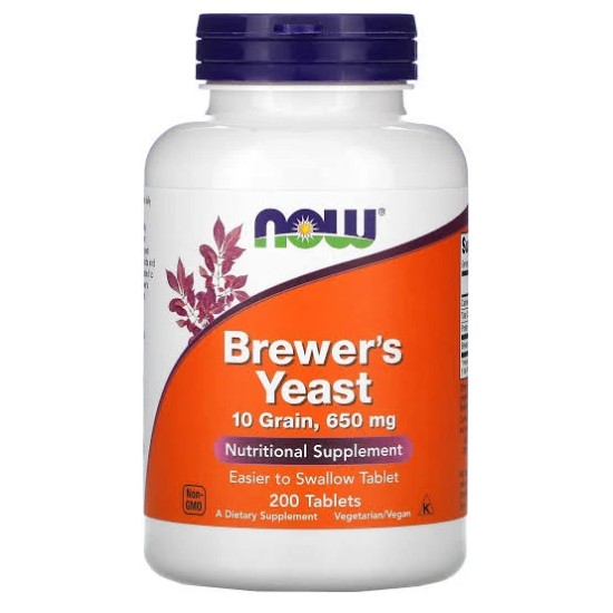 Now Brewer's Yeast الخميرة الصحية - 200tabs