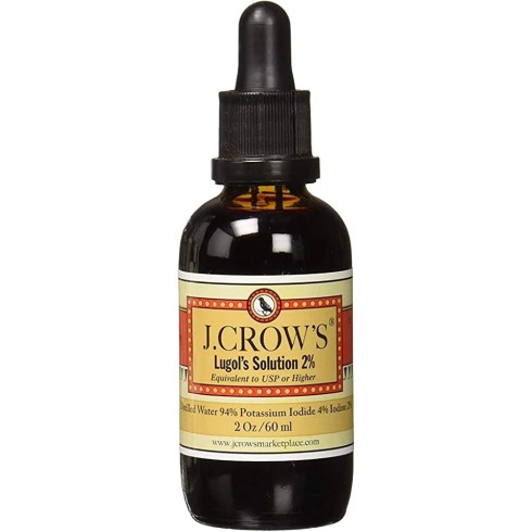 J crows Lugols Iodine solution liquide