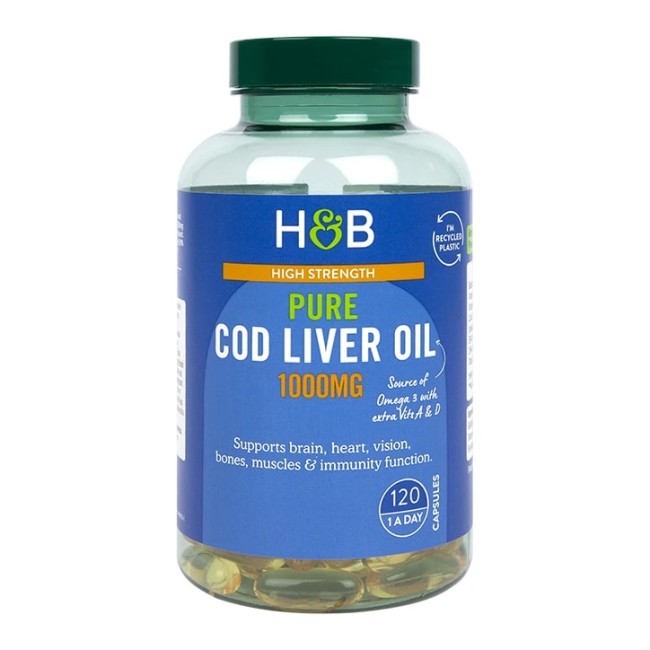 Cod liver oil 1000mg -120sofgels