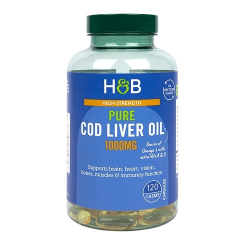 Cod liver oil 1000mg -120sofgels