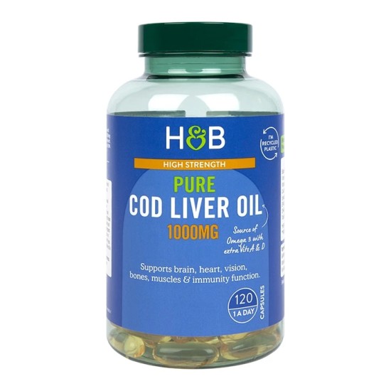 Cod liver oil 1000mg -120sofgels