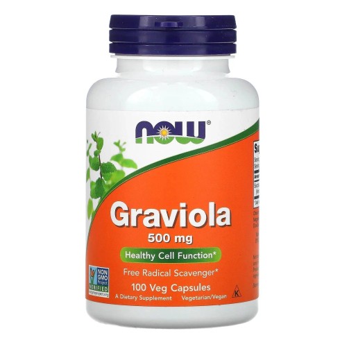 Now Graviola 500mg - 100caps