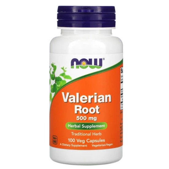 Now Valerian Anti stress 500mg - 100caps