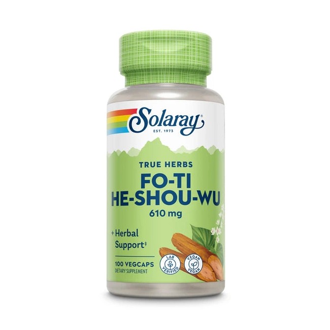 Solaray Fo-ti contre cheveux blanc - 100caps