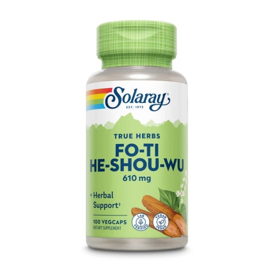 Solaray Fo-ti contre cheveux blanc - 100caps