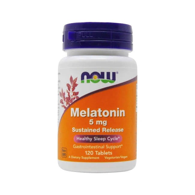 Now Melatonin 5mg- 120caps
