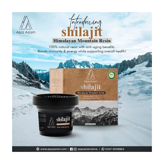 Shilajit résine pure Himalaya - 50g