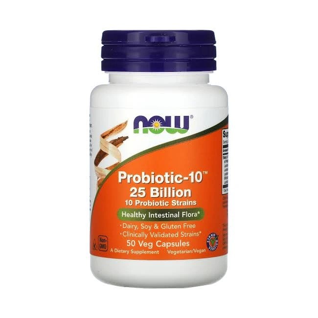 Now Probiotic 25 Milliard bactéries - 50caps