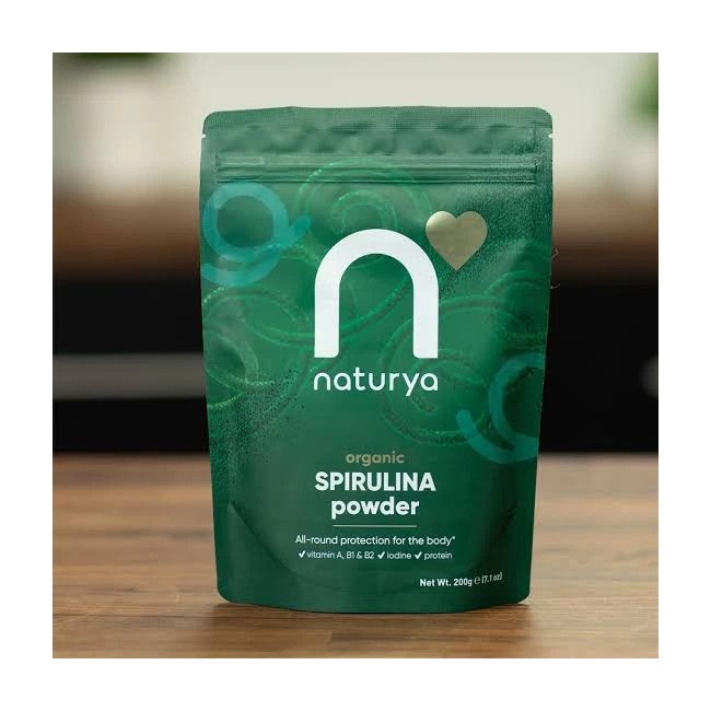 Spiruline Organique poudre Antioxydants 200g