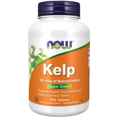Now Kelp Iodine 150mcg 200tabs
