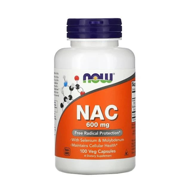 Now NAC 600mg - 100caps