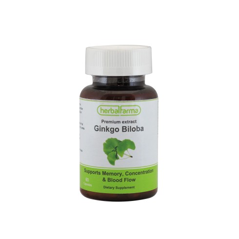 HerbalFarma Ginkgo Biloba - 60caps