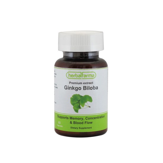 HerbalFarma Ginkgo Biloba - 60caps