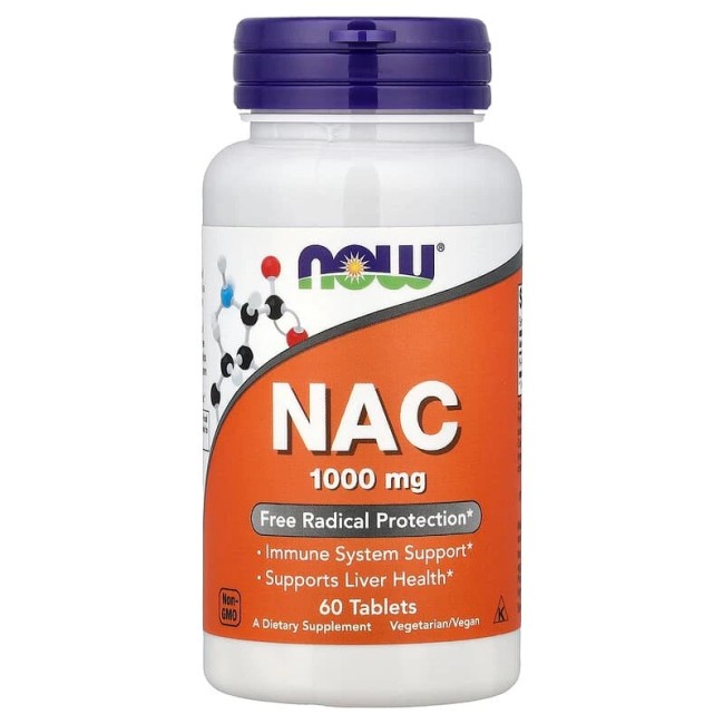 Now NAC 1000mg 60tabs