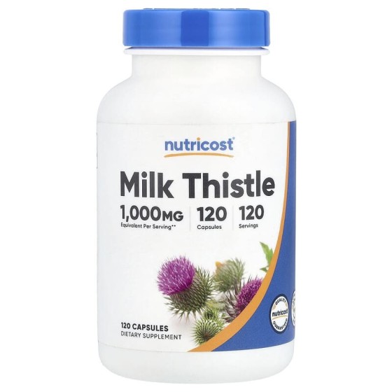 Nutricost Milk thistle 1000mg  120 caps