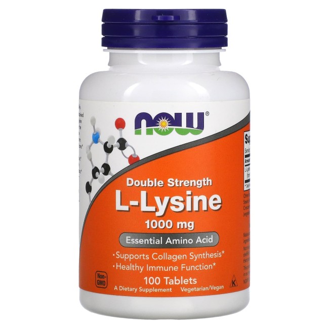 Now L-Lysine 1000mg  100tabs