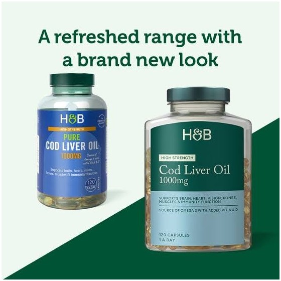 Cod liver oil 1000mg -120sofgels