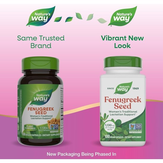 Natures way Fenugrec 100caps