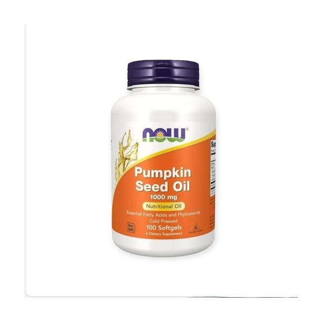Now Pumpkin seed oil 1000mg 100softgels