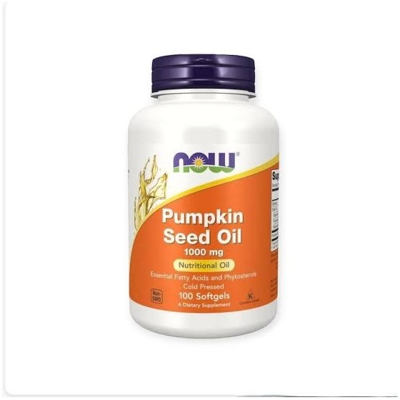 Now Pumpkin seed oil 1000mg 100softgels