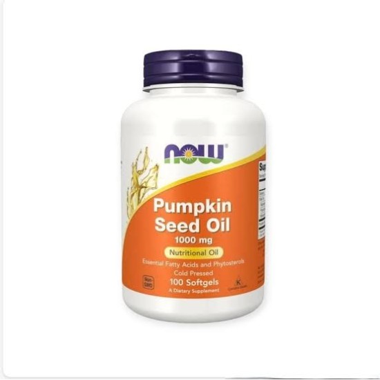 Now Pumpkin seed oil 1000mg 100softgels