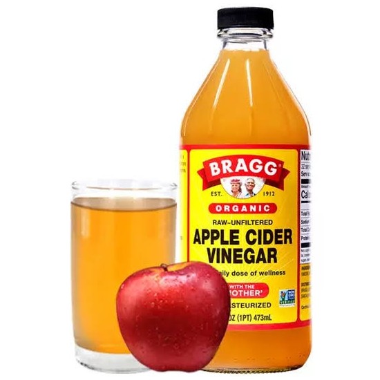 Bragg apple cider vinegar organic 473ml خل التفاح العضوي