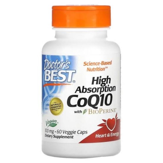Doctor best Coenzyme Q10 100mg - 60caps