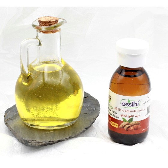 Huile Extra Vierge D'amande douce زيت اللوز الحلو
