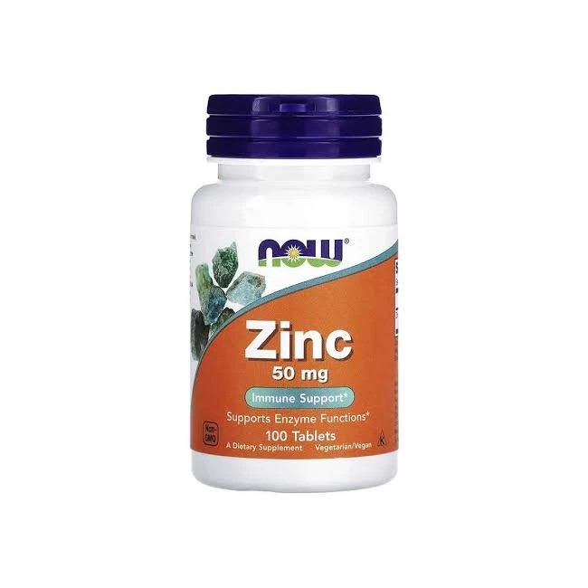 Now zinc 50mg - 100tabs