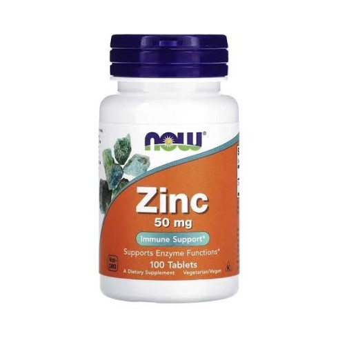 Now zinc 50mg - 100tabs