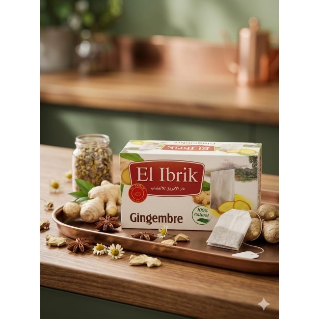 Thé de Gingembre 25sachets شاي الزنجبيل