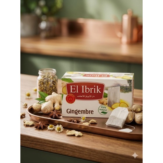 Thé de Gingembre 25sachets شاي الزنجبيل