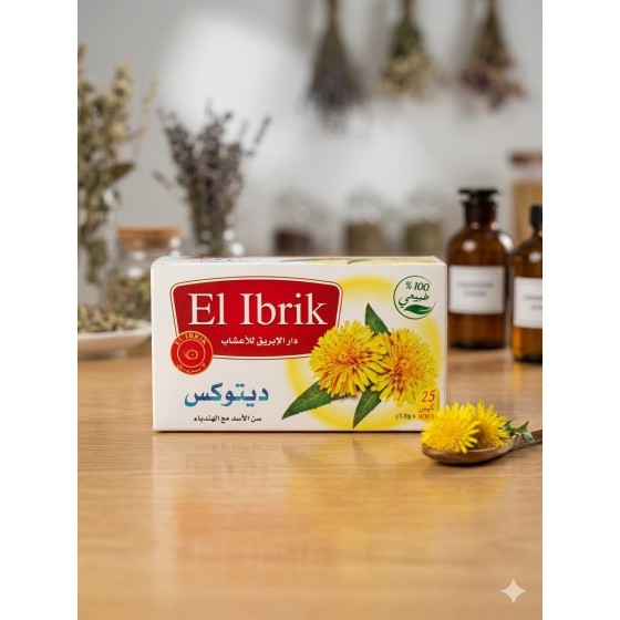 Thé Detox 25sachets شاي ديكوتس بالهندباء