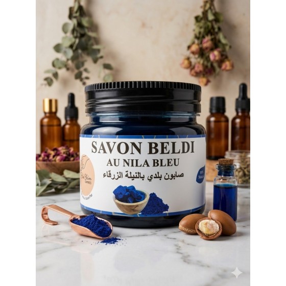 Savon Beldi au Nila Blue صابون بلدي بالنيلة الزرقاء 140غ