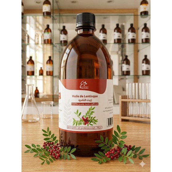 Huile Extra Vierge de Lentisque 01L زيت الضرو الخام