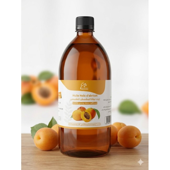 Huile Extra vierge Noyau D'abricot 01L زيت نواة المشمش الطبيعي