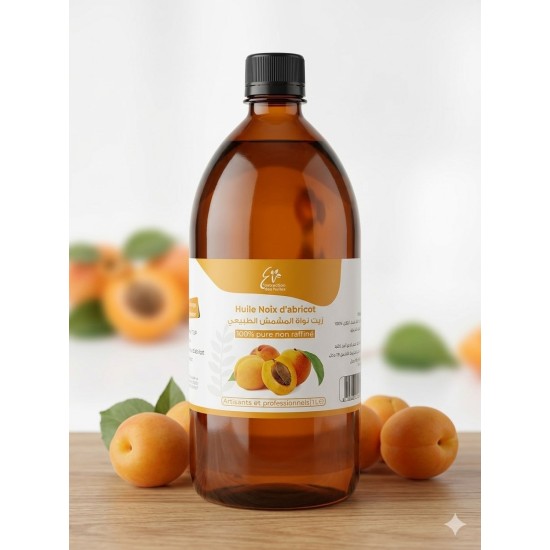 Huile Extra vierge Noyau D'abricot 01L زيت نواة المشمش الطبيعي