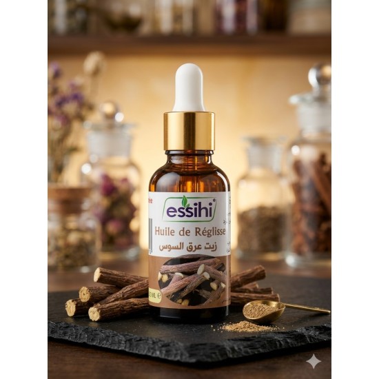Huile Végetale de Reglisse 30ml زيت عرق السوس الطبيعي