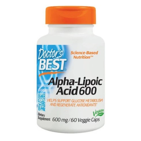 Doctor Best Alpha lipoic Acid 600mg -60caps