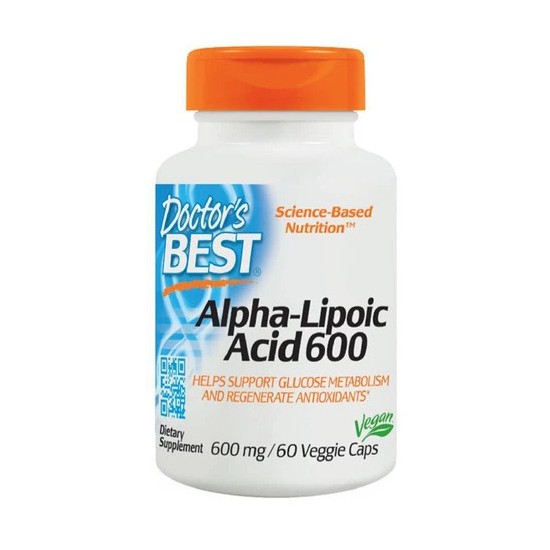 Doctor Best Alpha lipoic Acid 600mg -60caps