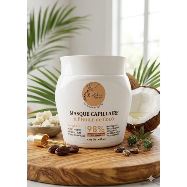 Masque capillaire au Coco 500g ماسك الشعر بجوز الهند