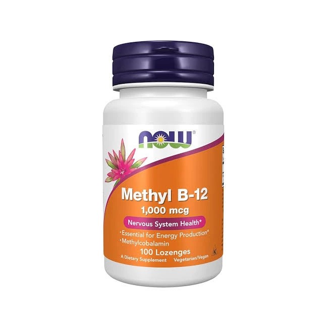 Now Methyle B12 1000mcg - 100tabs