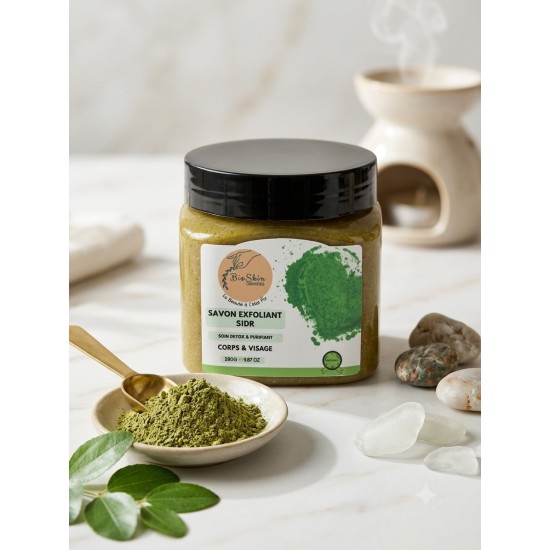Savon Exfoliant au Sidre 280g صابو مقشر باوراق السدر