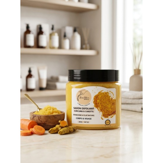 Savon Exfoliant au Curcuma 280g صابون مقشر بالكركم