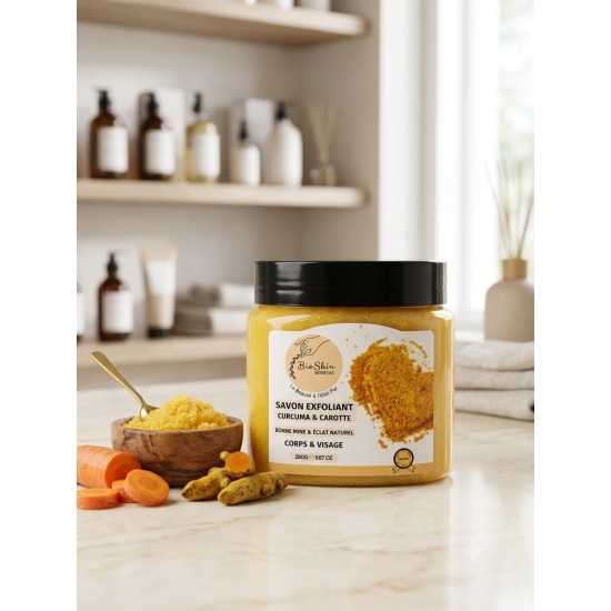 Savon Exfoliant au Curcuma 280g صابون مقشر بالكركم