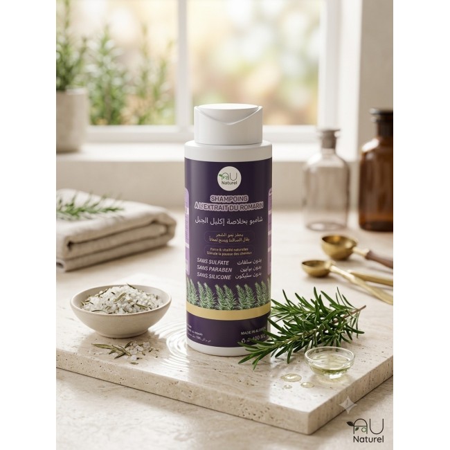 Shampooing Anti chute au Romarin 400ml شامبو بخلاصة اكليل الجبل