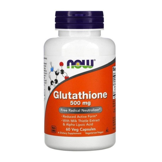Now Glutathione 500mg - 60caps