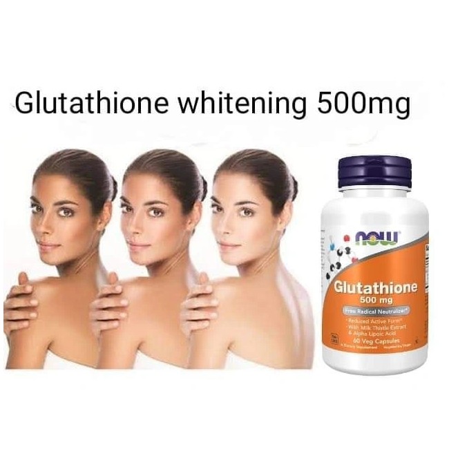 Now Glutathione 500mg - 60caps 2